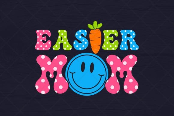 Easter Mom Graphics Sublimation T Shirt – A Festive Graphic Design Asset for Crafts