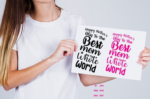 Happy Mother’s Day Graphics for Crafts and Creative Publishing