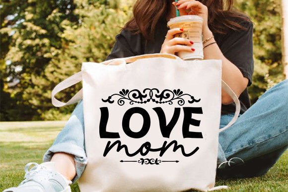 Mother’s Day Bag Design: A Versatile Graphic Asset for Crafts and Branding