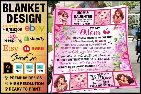 Reviewing To My Mom Blanket Design