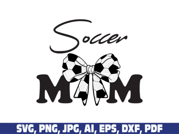Soccer Ball Mom Coquette Bow Retro Png Graphics and Crafts Review