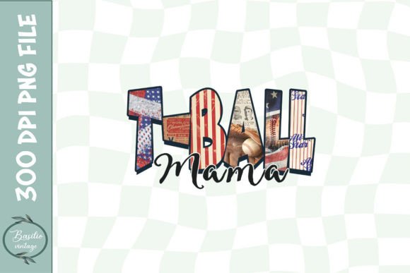 T-Ball Mama Sports PNG: A Versatile Graphic Design Asset for Crafts and Branding