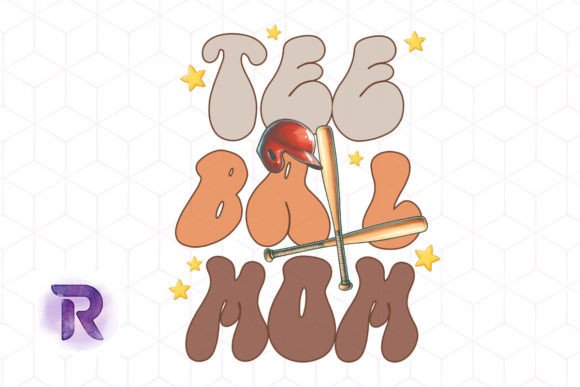 Tee Ball Mom Baseball Mama PNG: A Graphics Asset for Crafts and Branding